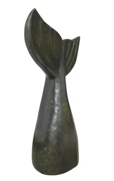 Product image 4 of the product “Tail, 102cm Height | GRC (Glassfibre Reinforced Concrete), Copper Finish ”